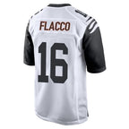 Choea C.Bengals #16 Joe Flacco Player White Alternate Home Game Stitched Jerseys