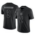 Choea C.Bengals #2 Evan McPherson Player Black Reflective Limited Game Stitched Jerseys