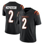 Choea C.Bengals #2 Evan McPherson Player Black Vapor Untouchable Limited Home Game Stitched Jerseys