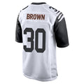 Choea C.Bengals #30 Chase Brown Player White Alternate Home Game Stitched Jerseys