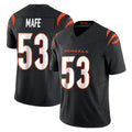Choea C.Bengals #53 Boye Mafe Player Black Vapor F.U.S.E. Limited Home Game Stitched Jerseys