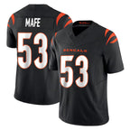 Choea C.Bengals #53 Boye Mafe Player Black Vapor F.U.S.E. Limited Home Game Stitched Jerseys
