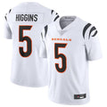 Choea C.Bengals #5 Tee Higgins White Vapor Untouchable Limited Jersey American Stitched Jerseys