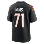 Choea C.Bengals #71 Amarius Mims Player Black Home Game Stitched Jerseys