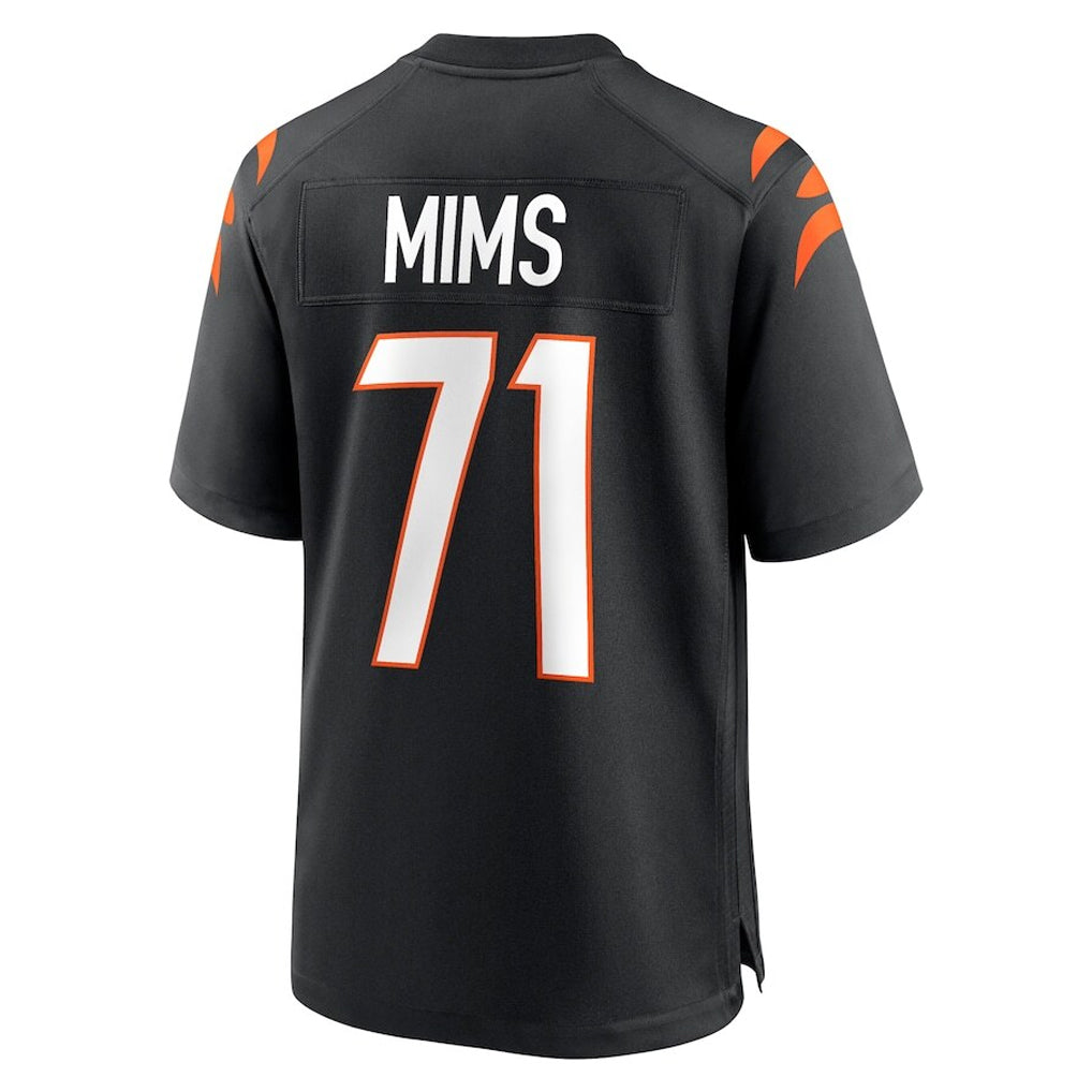 Choea C.Bengals #71 Amarius Mims Player Black Home Game Stitched Jerseys