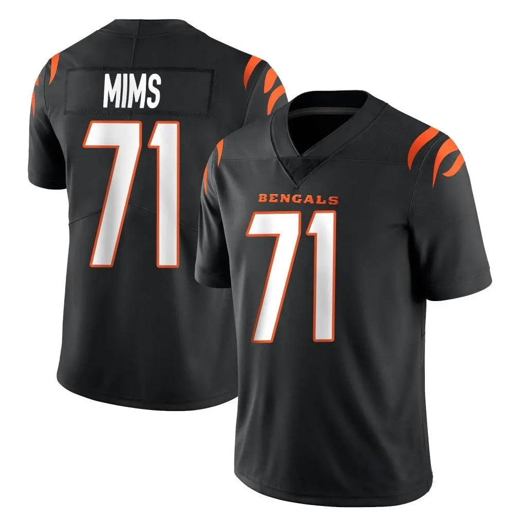 Choea C.Bengals #71 Amarius Mims Player Black Vapor Untouchable Limited Home Game Stitched Jerseys