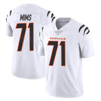 Choea C.Bengals #71 Amarius Mims Player White Vapor Untouchable Limited Home Game Stitched Jerseys