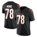 Choea C.Bengals #78 Anthony Munoz Player Black Vapor Untouchable Limited Home Game Stitched Jerseys