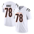Choea C.Bengals #78 Anthony Munoz Player White Vapor Untouchable Limited Home Game Stitched Jerseys