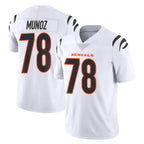 Choea C.Bengals #78 Anthony Munoz Player White Vapor Untouchable Limited Home Game Stitched Jerseys