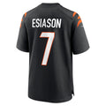 Choea C.Bengals #7 Boomer Esiason Black Retired Player Stitched Jerseys