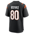 Choea C.Bengals #80 Andrei Iosivas Black Team Game Stitched Jerseys