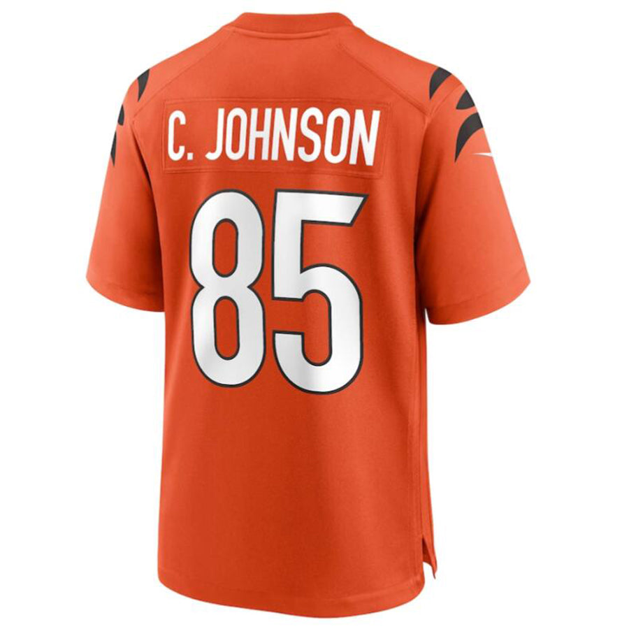 Choea C.Bengals #85 Chad Johnson Orange Retired Player Alternate Game Jersey American Stitched Jerseys
