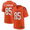 Choea C.Bengals #85 Chad Johnson Orange Retired Player Alternate Game Jersey American Stitched Jerseys