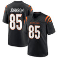 Choea C.Bengals #85 Chad Johnson Player Black Home Game Stitched Jerseys