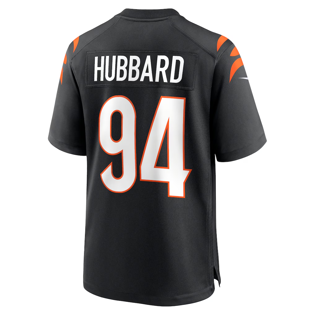 Choea C.Bengals #94 Sam Hubbard Black Player Game Stitched Jerseys