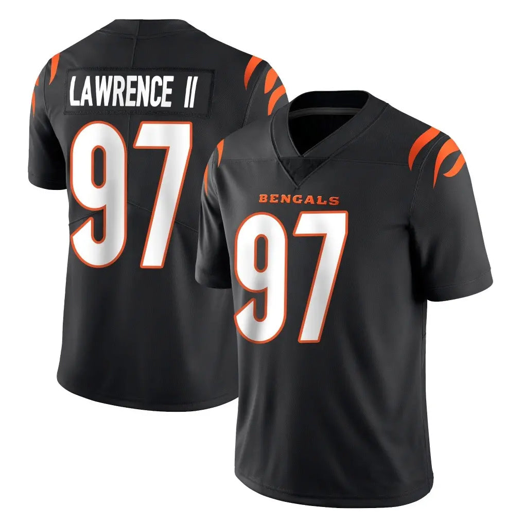 Choea C.Bengals #97 Dexter Lawrence II Player Black Vapor Untouchable Limited Home Game Stitched Jerseys