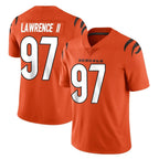 Choea C.Bengals #97 Dexter Lawrence II Player Orange Vapor Untouchable Limited Home Game Stitched Jerseys