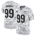 Choea C.Bengals #99 Myles Murphy Player Arctic Camo Salute to Service Limited Stitched Jerseys