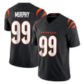 Choea C.Bengals #99 Myles Murphy Player Black Vapor F.U.S.E. Limited Home Game Stitched Jerseys