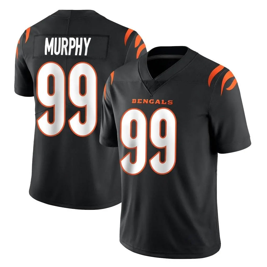 Choea C.Bengals #99 Myles Murphy Player Black Vapor Untouchable Limited Home Game Stitched Jerseys
