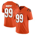 Choea C.Bengals #99 Myles Murphy Player Orange Vapor Untouchable Limited Home Game Stitched Jerseys