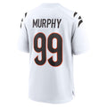 Choea C.Bengals #99 Myles Murphy Player White Home Game Stitched Jerseys