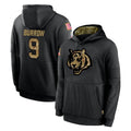 Choea C.Bengals #9 Joe Burrow Player Black Salute to Service Pullover Hoodies Limited Stitched Jerseys