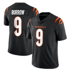 Choea C.Bengals #9 Joe Burrow Player Black Vapor Untouchable Limited Home Game Stitched Jerseys
