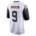Choea C.Bengals #9 Joe Burrow Player White Alternate Home Game Stitched Jerseys