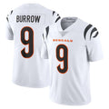 Choea C.Bengals #9 Joe Burrow Player White Vapor Untouchable Limited Home Game Stitched Jerseys