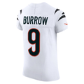 Choea C.Bengals #9 Joe Burrow White Vapor F.U.S.E. Elite Stitched Jerseys