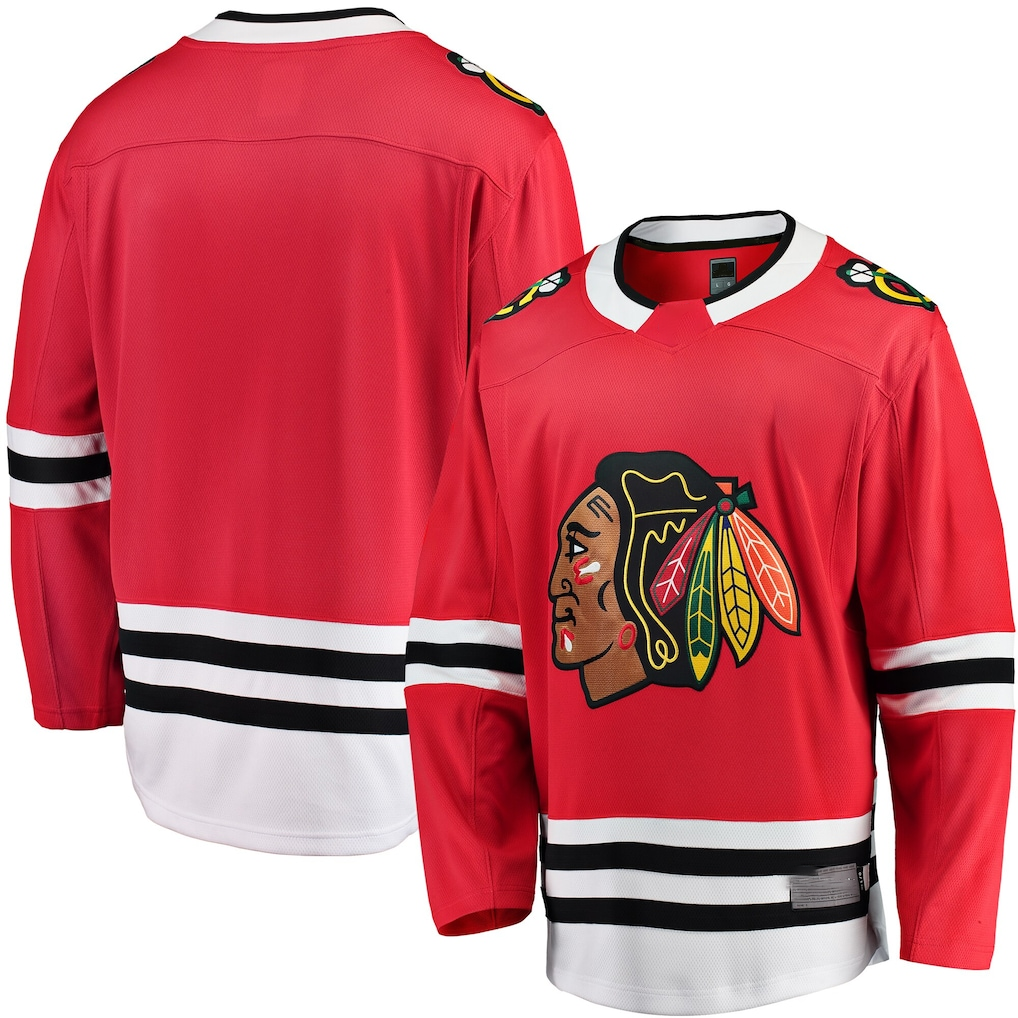 Choea C.Blackhawks Red Breakaway Home Jerseys