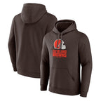Choea C.Browns Brown Primetime Lockup Pullover Hoodie Blank Player Stitched Jerseys