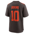 Choea C.Browns #10 Quinshon Judkins Player Brown Game Stitched Jerseys