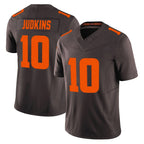 Choea C.Browns #10 Quinshon Judkins Player Brown Limited Vapor F.U.S.E. Alternate Game Stitched Jerseys