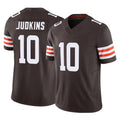Choea C.Browns #10 Quinshon Judkins Player Brown Vapor F.U.S.E. Limited Home Game Stitched Jerseys