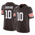 Choea C.Browns #10 Quinshon Judkins Player Brown Vapor F.U.S.E. Limited Home Game Stitched Jerseys