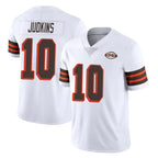 Choea C.Browns #10 Quinshon Judkins Player White Limited  Vapor 1946 Collection Alternate Game Stitched Jerseys