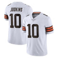 Choea C.Browns #10 Quinshon Judkins Player White Vapor Untouchable Limited Home Game Stitched Jerseys