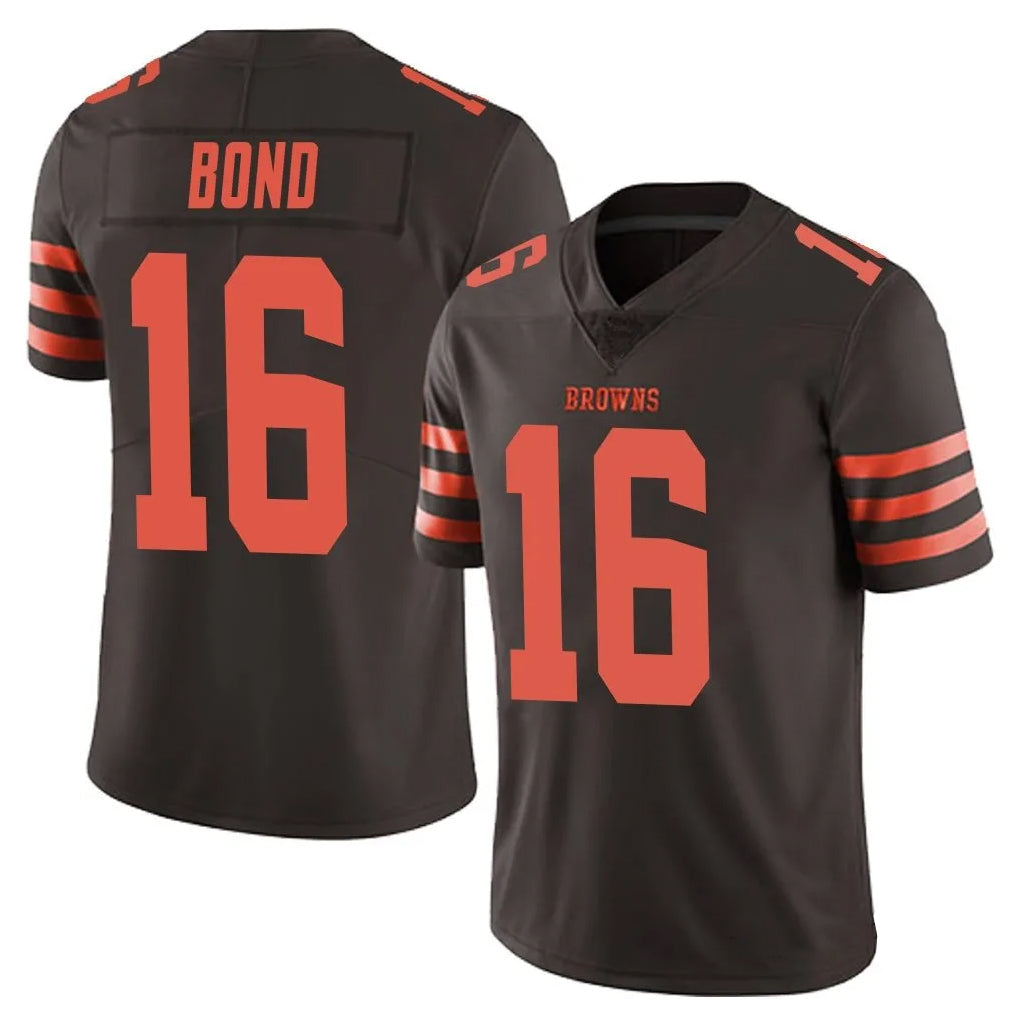 Choea C.Browns #16 Isaiah Bond Player Brown Vapor Limited Stitched Jerseys