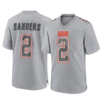 Choea C.Browns #2 Shedeur Sanders Player Gray Atmosphere Fashion Game Stitched Jerseys
