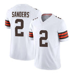 Choea C.Browns #2 Shedeur Sanders Player White Vapor F.U.S.E. Limited Home Game Stitched Jerseys