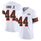 Choea C.Browns #44 Harold Fannin Jr. Player White Limited  Vapor 1946 Collection Alternate Game Stitched Jerseys