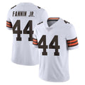 Choea C.Browns #44 Harold Fannin Jr. Player White Vapor Untouchable Limited Home Game Stitched Jerseys