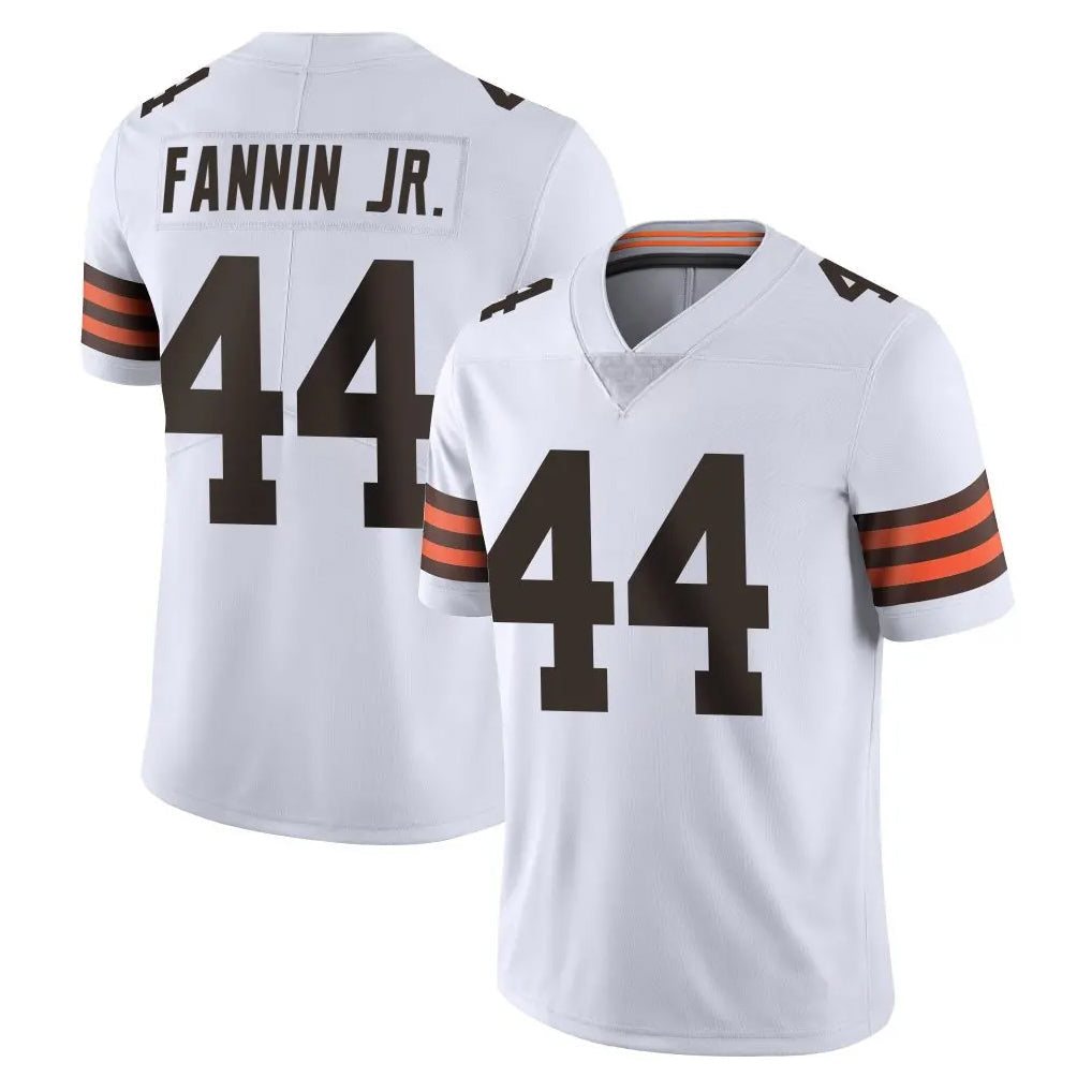 Choea C.Browns #44 Harold Fannin Jr. Player White Vapor Untouchable Limited Home Game Stitched Jerseys