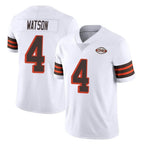 Choea C.Browns #4 Deshaun Watson Player White Limited  Vapor 1946 Collection Alternate Game Stitched Jerseys