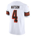 Choea C.Browns #4 Deshaun Watson White 2021 Alternate Vapor Limited Stitched Jerseys