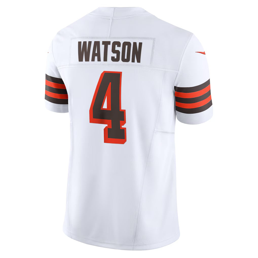 Choea C.Browns #4 Deshaun Watson White Vapor F.U.S.E. Limited Stitched Jerseys