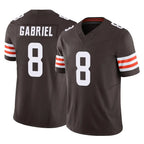 Choea C.Browns #8 Dillon Gabriel Player Brown Vapor F.U.S.E. Limited Home Game Stitched Jerseys